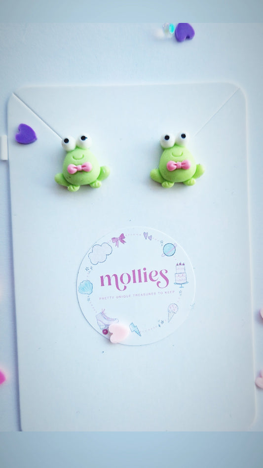 Frog Earrings