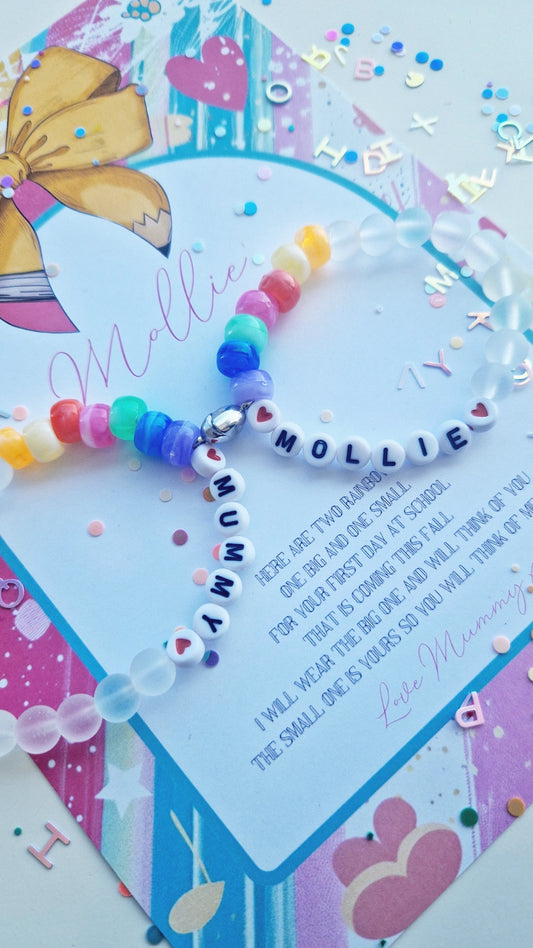 Magnetic First day at school Bracelets